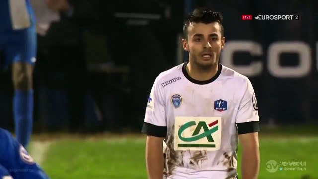 0-1 Jean Corentin - Concarneau v. Troyes 20.01.2016 HD