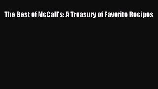 [PDF Download] The Best of McCall's: A Treasury of Favorite Recipes [Read] Full Ebook