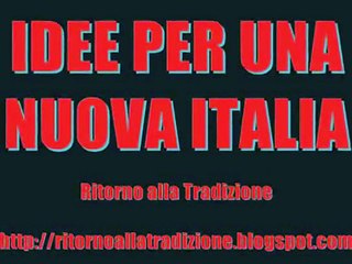 IDEE PER UNA NUOVA ITALIA - CAMBIAMOLA!
