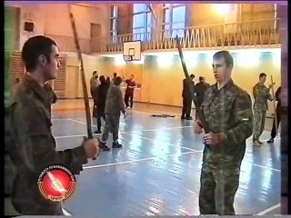 Холодное оружие.Работа против ножа 2 Система Кадочникова.