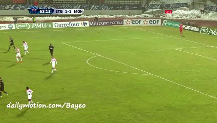 Kamin M. Goal HD - Evian TG 1-1 Monaco - 20-01-2016 Coupe de France