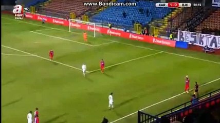 Recep Aydin Goal 2:0 | | Kardemir Karabuk vs Besiktas (Turkish Cup - Second stage) 20.01.2016 HD