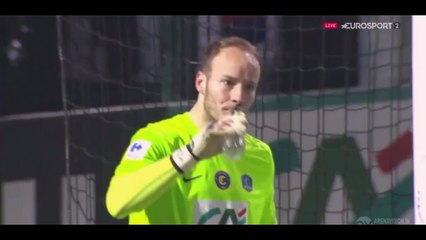 Sergi Darder Goal  ~ FC Chambly vs Lyon 0-1 -- France Coupe