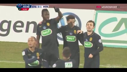 Lacina Traoré Goal ~ Evian TG vs AS Monaco 0-1
