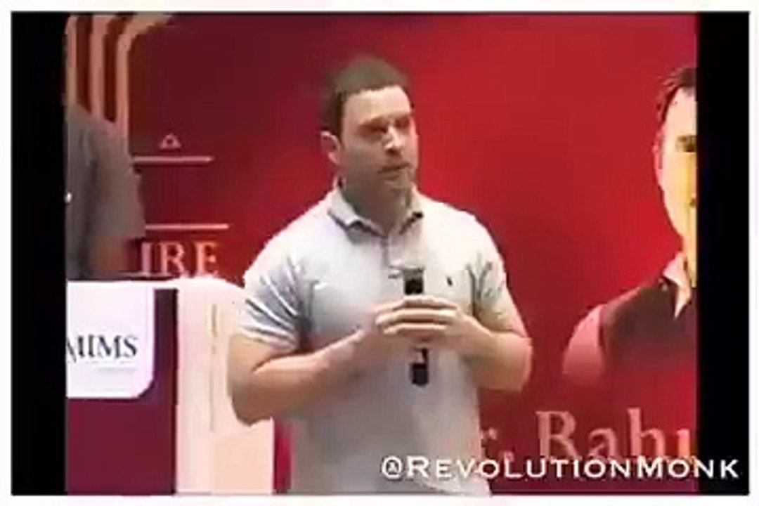 Rahul Gandhi thinks Steve Jobs is from Microsoft
