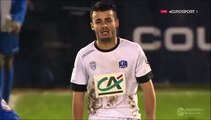 0-1 Babacar Guèye Goal France  Coupe de France  Round 10 - 20.01.2016, US Concarneau 0-1 Troyes AC