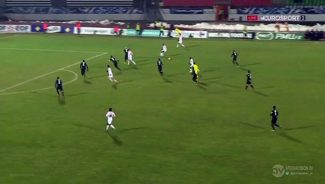 1-1 Morgan Kamin Goal France Coupe de France Round 10 - 20.01.2016, Évian Thonon Gaillard 1-1 AS Monaco