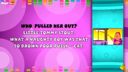 Ding Dong Bell Lyrical Video | English Nursery Rhymes Full Lyrics For Kids & Children