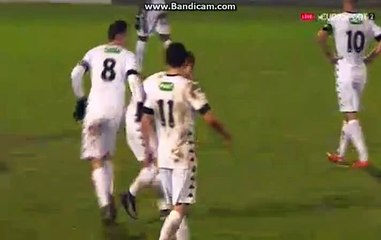 AZAMOUM  SECOND  GOAL 1-3 CANCAREAU VS TROYES 20-01-2016