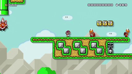 Super Mario Maker - Viewer Levels - Name: "I'm sorry" - ID: AA20-0000-00EE-B69F