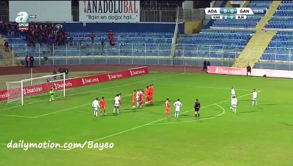 U. Kalu Goal - Adanaspor 0-1 Gaziantepspor - 20-01-2016