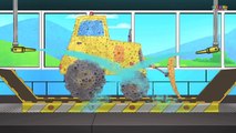Bulldozer Car Wash | Construction Vehicle | Car Wash
