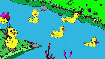 5 kleine Enten Neue Version Kinderlernlied zum Mitsingen Yleekids Deutsch