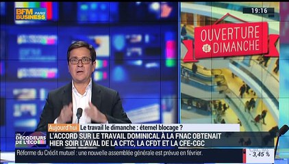 Le travail le dimanche : éternel blocage ? - 20/01