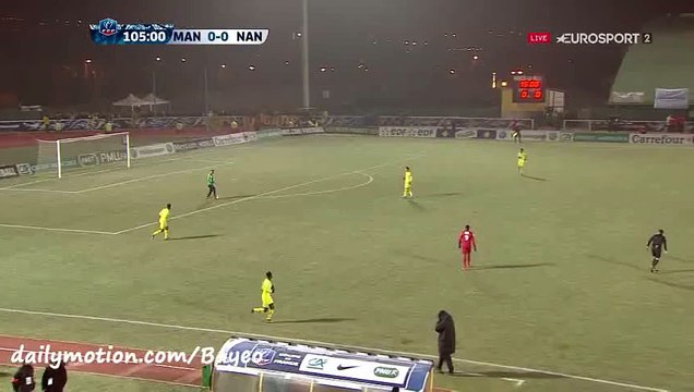 Goal HD - FC Mantois 78 0-1 Nantes - 20-01-2016 Coupe de France