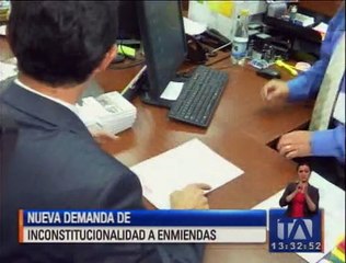 apNueva demanda de inconstitucionalidad a enmiendas