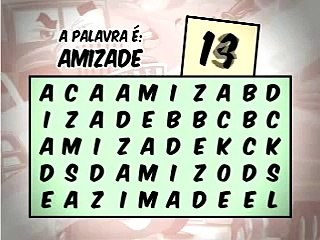 Jogo Caça Palavras