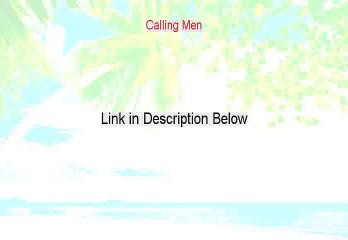 Calling Men Review - calling mendoza argentina