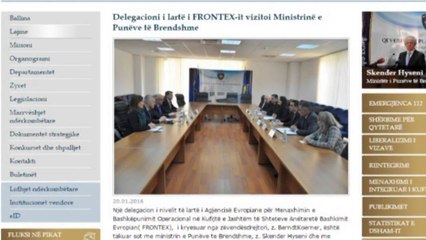 ZYRTARET E FRONTEX VIZITE NE KOSOVE, DISKUTOHET MENAXHIMI DHE SIGURIA E KUFIJEVE LAJM