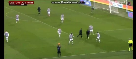 Lucas Biglia 1st GREAT CHANCE TO SOCRE LAZIO 0-0 JUVENTUS 20-01-2016
