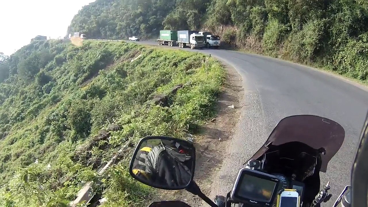 Route du Kenya à moto