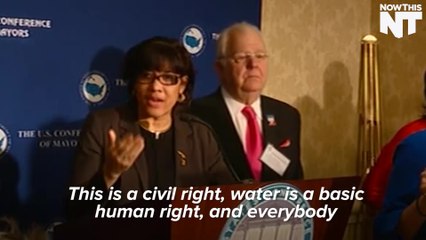 Flint Mayor: "Water is a Basic Human Right"