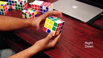 how to solve a 3x3 rubik's cube in telugu