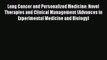 [PDF Download] Lung Cancer and Personalized Medicine: Novel Therapies and Clinical Management