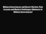 [PDF Download] Military Geosciences and Desert Warfare: Past Lessons and Modern Challenges