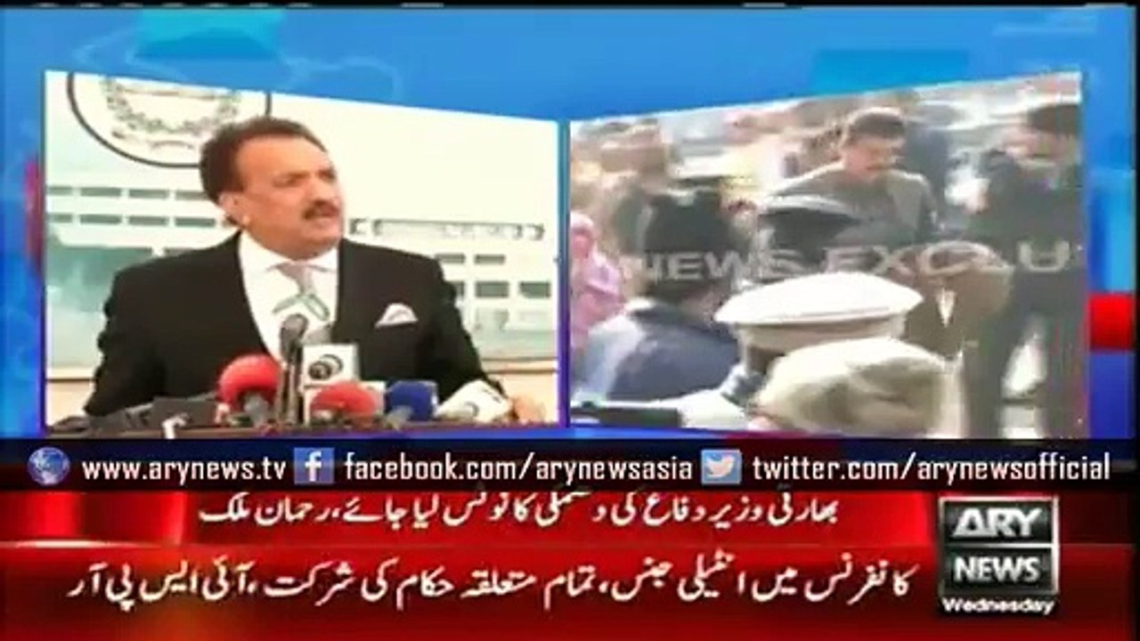Malik says India sponsored attack on Bacha Khan University - Indian real face exposed