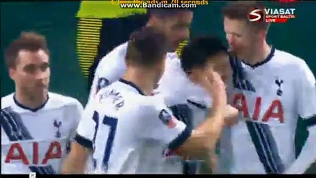 Heung-Min Son Goal 0:1 | Leicester vs Tottenham (FA Cup) 20.01.2016 HD