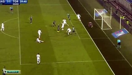 Francesco Acerbi Goal - Sassuolo 1 - 1 Torino - 20-01-2016