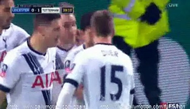 Son Heung-Min Super Goal Leicester 0 - 1 Tottenham FA Cup 20-1-2016