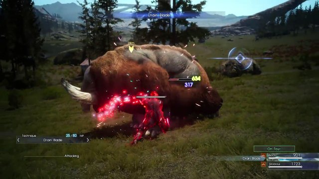 OnDavidsBrain Lets Play Final Fantasy XV Episode Duscae Part 3: The word of the day is Rampage.