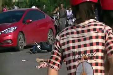 Kinh hoàng xe tải đâm người chết tươi tại Văn Giang - Hưng Yên