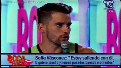 Sofía Vásconez opina sobre vinculación con Vincent de Calle 7