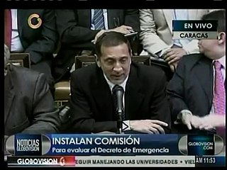 Designan comisión para estudiar decreto de emergencia económica