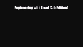 [PDF Download] Engineering with Excel (4th Edition) [PDF] Online