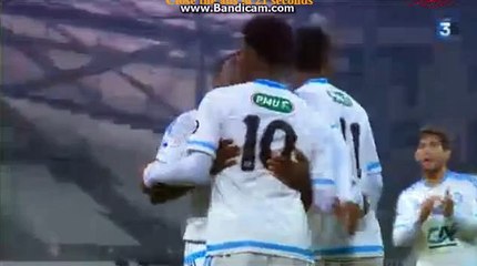 GOOOOAL Georges-Kevin N'Koudou  Marseille vs Montpellier 1-0 (Coupe de France) 20.01.2016 HD