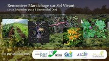 MSV 2015 - Atelier itinéraires technique - matières organiques - François Mulet