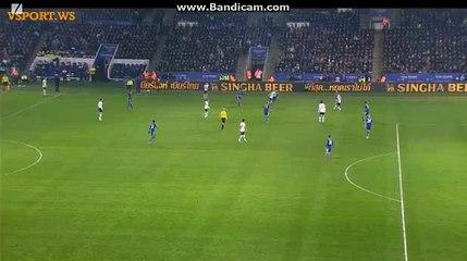 Nacer Chadli goal Leicester City 0–2 Tottenham (English FA Cup)