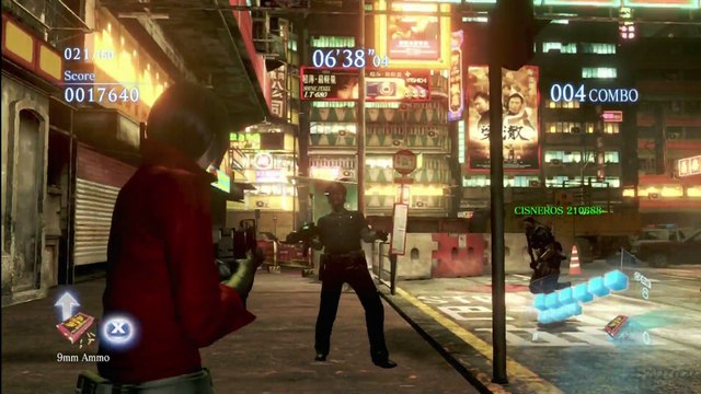 RESIDENT EVIL 6 [HD] - THE MERCENARIES - ADA DUO - URBAN CHAOS (S RANK!)