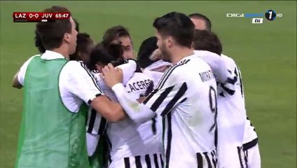 Stephan Lichtsteiner Goal - Lazio 0-1 Juventus - 20-01-2016
