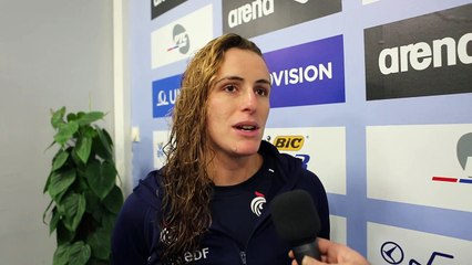 FFN - Euro water-polo 2016: Interview de Marie Barbieux après France-Hongrie