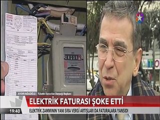 Elektrik faturaları şok ediyor 129 liralık elektriğe 246 liralık fatura
