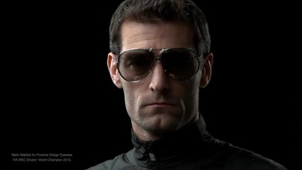 Mark Webber's Porsche Design Eyewear advert