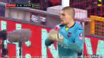 Sheyi Ojo Goal Liverpool 2 - 0 Exeter FA Cup 20-1-2016