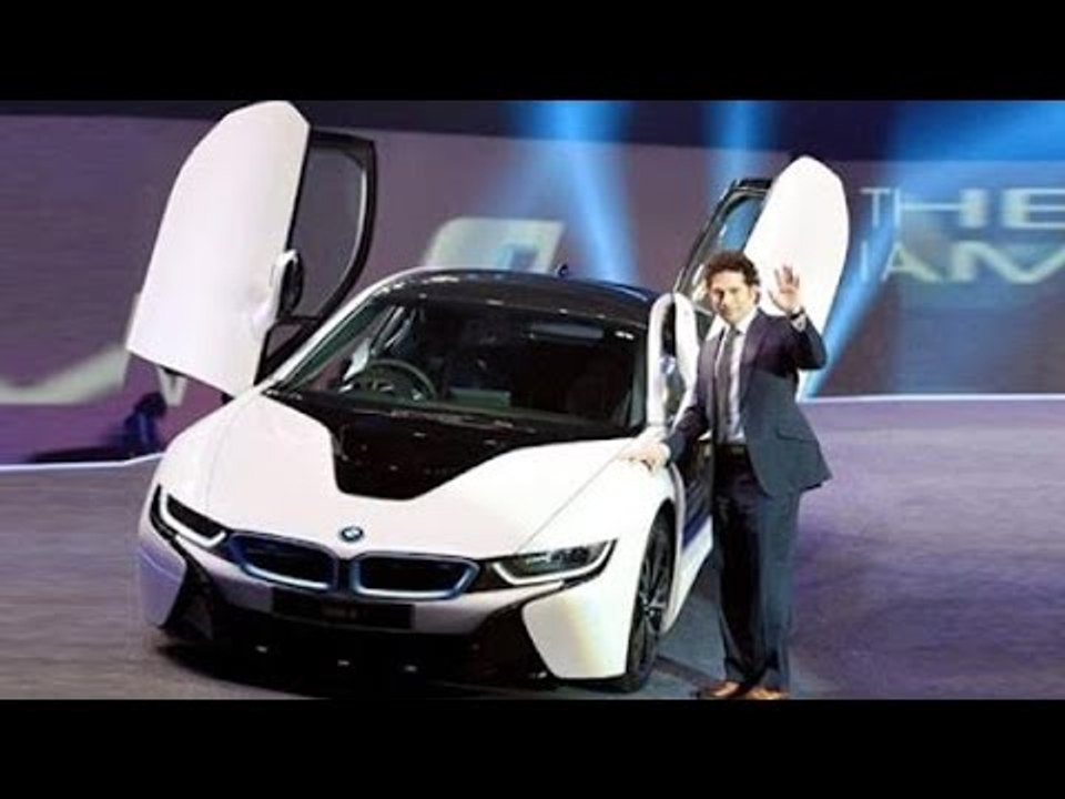 Sachin Tendulkar Launches LUXURY CAR BMW I8