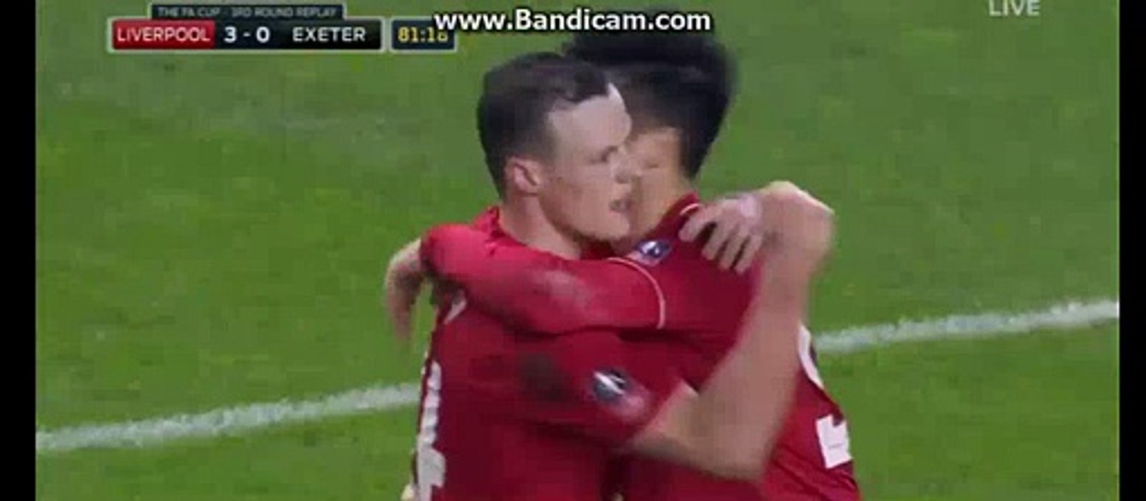3-0 João Carlos Goal Liverpool 3-0 Exter FA CUP 20.01.2016 HD