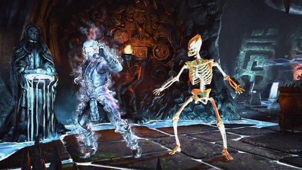 Mortal Kombat X: All XRay Moves On Skeleton Predator